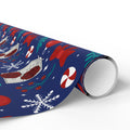 PT29102521 Holiday Gift Wrap with Christmas Design Garrison Regiment