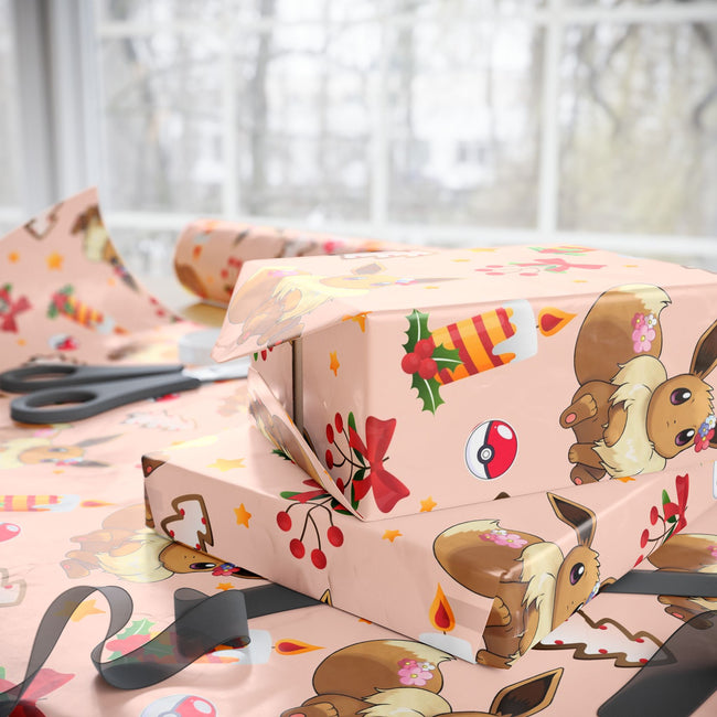 PT300925008 Holiday Gift Wrap with Christmas Design