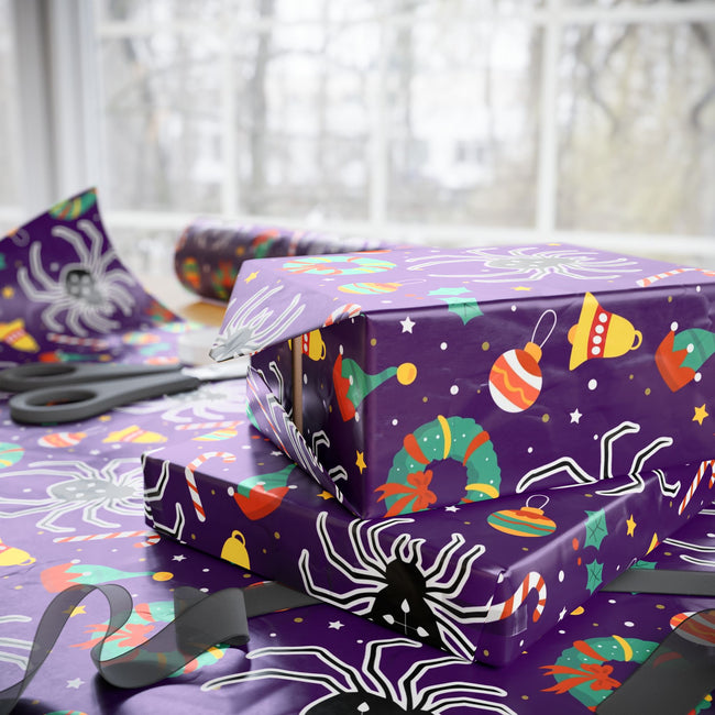 PT29102512 Holiday Gift Wrap with Christmas Design Phantom Troupe