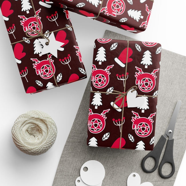 PT29102530 Holiday Gift Wrap with Christmas Design State Alchemist