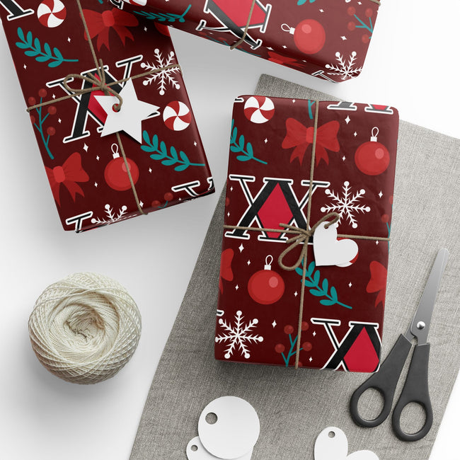 PT29102511 Holiday Gift Wrap with Christmas Design Hunter x Hunter
