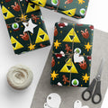 PT29102552 Holiday Gift Wrap with Christmas Design Spirit Seal