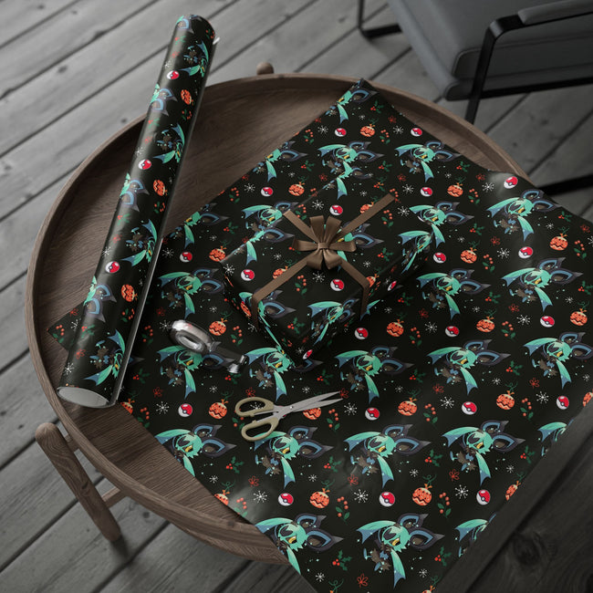 PT300925021 Holiday Gift Wrap with Christmas Design