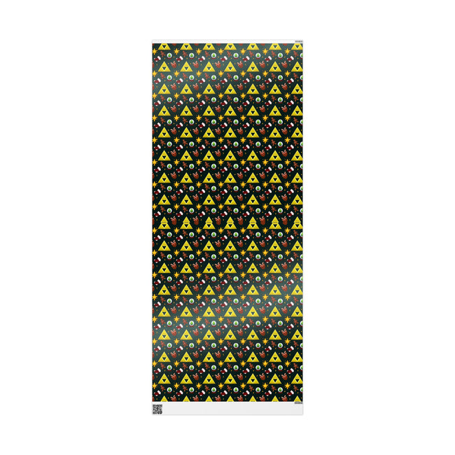 PT29102552 Holiday Gift Wrap with Christmas Design Spirit Seal
