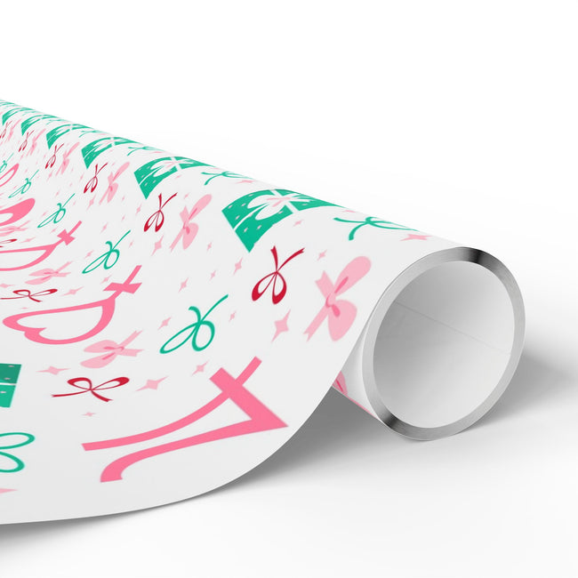 PT29102560 Holiday Gift Wrap with Christmas Design Sailor Guardians Planet