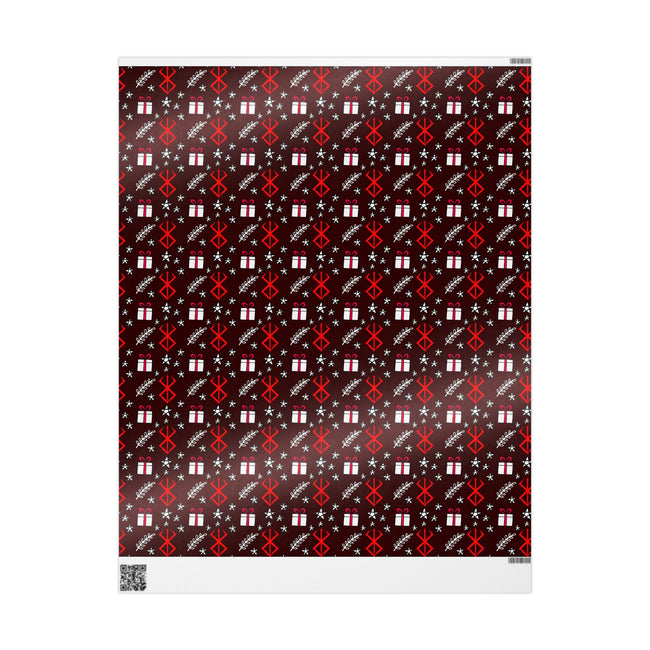 PT29102531 Holiday Gift Wrap with Christmas Design Brand of Sacrifice