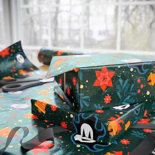 PT29102515 Holiday Gift Wrap with Christmas Design Soul Society