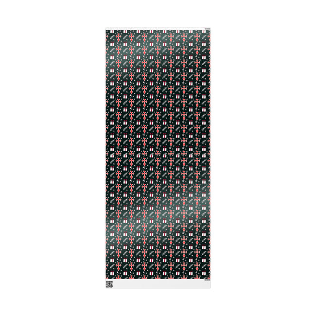 PT29102554 Holiday Gift Wrap with Christmas Design Knights of the Blood Oath
