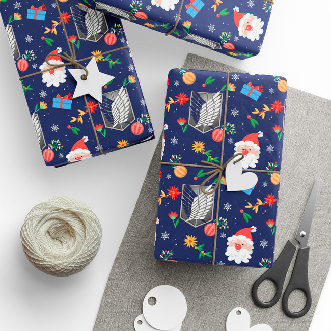 PT29102520 Holiday Gift Wrap with Christmas Design Survey Corp