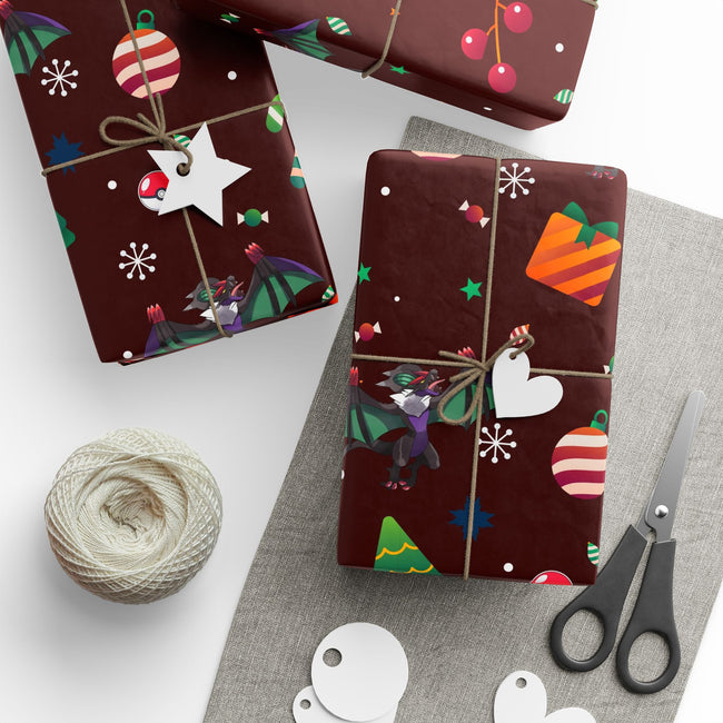 PT300925022 Holiday Gift Wrap with Christmas Design