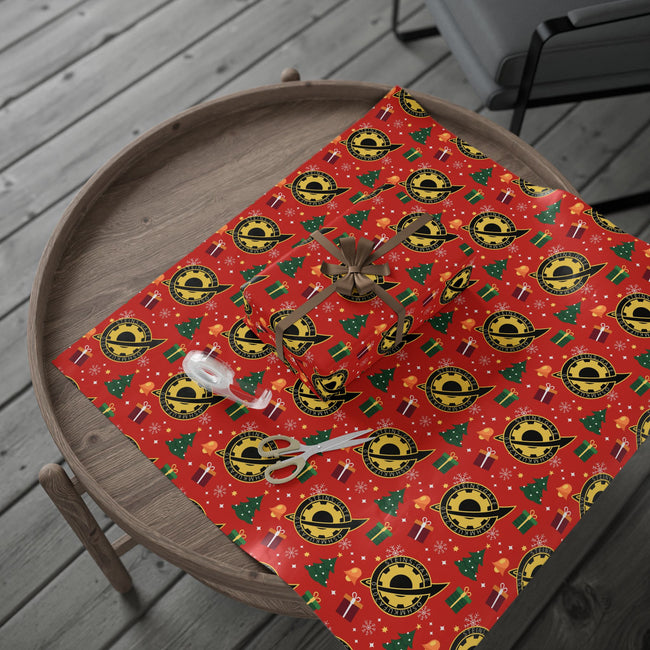 PT29102549 Holiday Gift Wrap with Christmas Design Steins;Gate Future Gadget Lab Mark