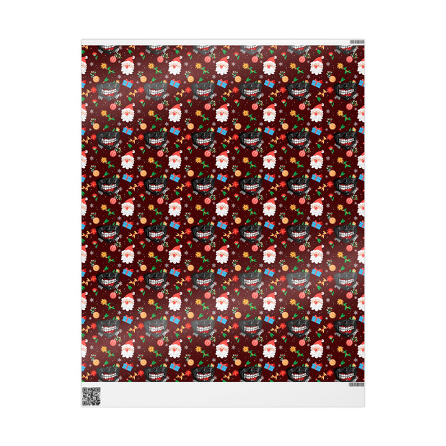 PT29102536 Holiday Gift Wrap with Christmas Design Ken Kaneki Mask