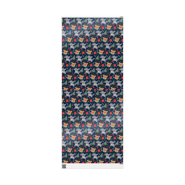 PT300925025 Holiday Gift Wrap with Christmas Design