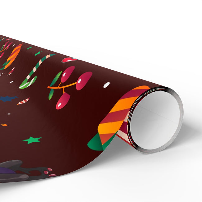 PT300925022 Holiday Gift Wrap with Christmas Design