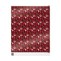 PT29102551 Holiday Gift Wrap with Christmas Design Black Knights Insignia