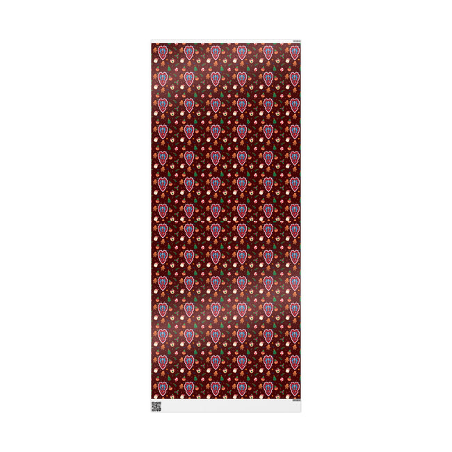 PT29102557 Holiday Gift Wrap with Christmas Design Holy Knights Cross