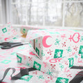 PT29102560 Holiday Gift Wrap with Christmas Design Sailor Guardians Planet