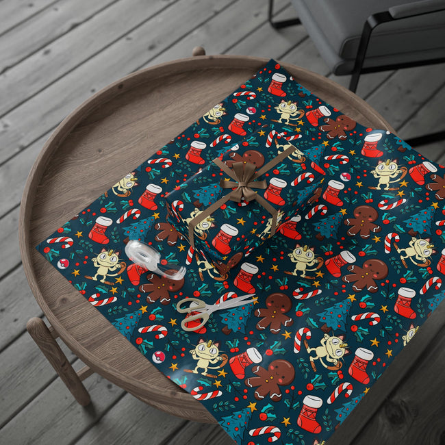 PT300925019 Holiday Gift Wrap with Christmas Design