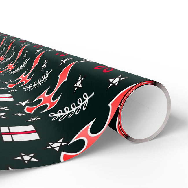 PT29102554 Holiday Gift Wrap with Christmas Design Knights of the Blood Oath