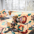 PT300925050 Holiday Gift Wrap with Christmas Design