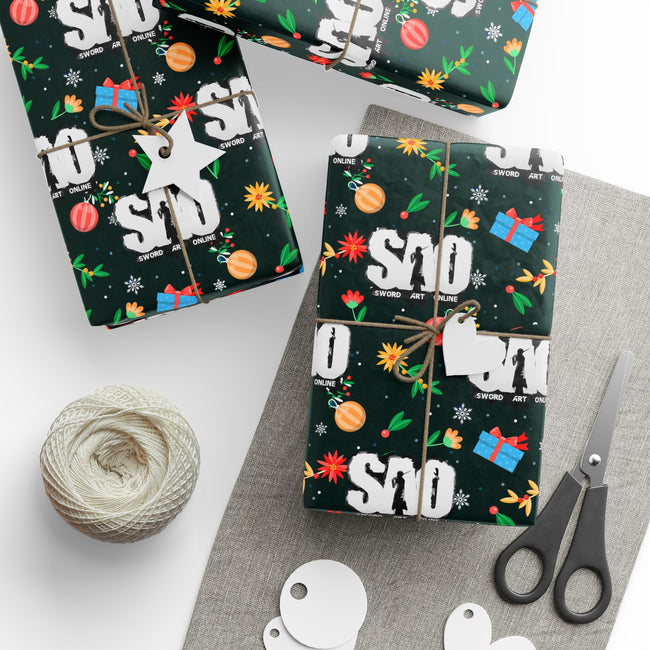 PT29102553 Holiday Gift Wrap with Christmas Design Crest – SAO
