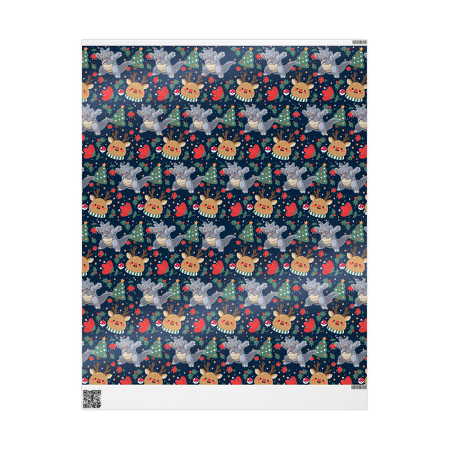 PT300925025 Holiday Gift Wrap with Christmas Design