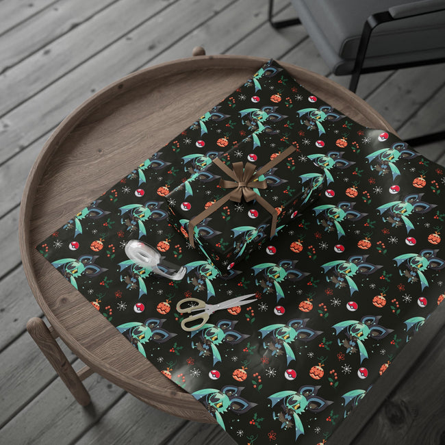 PT300925021 Holiday Gift Wrap with Christmas Design