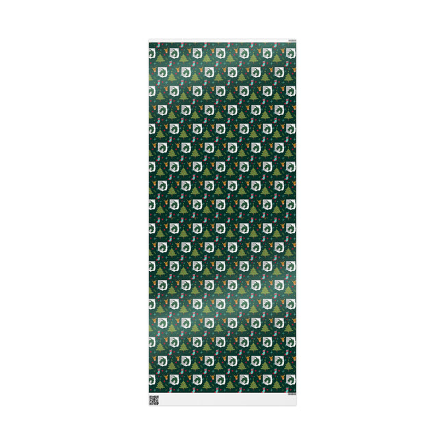 PT29102522 Holiday Gift Wrap with Christmas Design Military Police Brigade