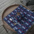 PT29102510 Holiday Gift Wrap with Christmas Design Marine Emblem