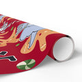PT300925041 Holiday Gift Wrap with Christmas Design