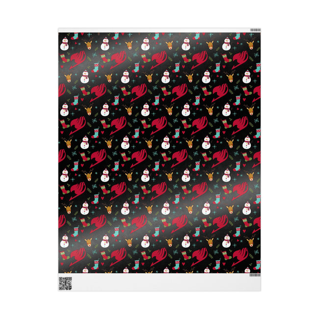 PT29102505 Holiday Gift Wrap with Christmas Design Fairy Tail