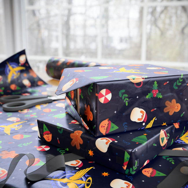 PT29102544 Holiday Gift Wrap with Christmas Design Celestial Being Symbol – Gundam 00