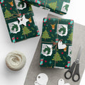 PT29102522 Holiday Gift Wrap with Christmas Design Military Police Brigade