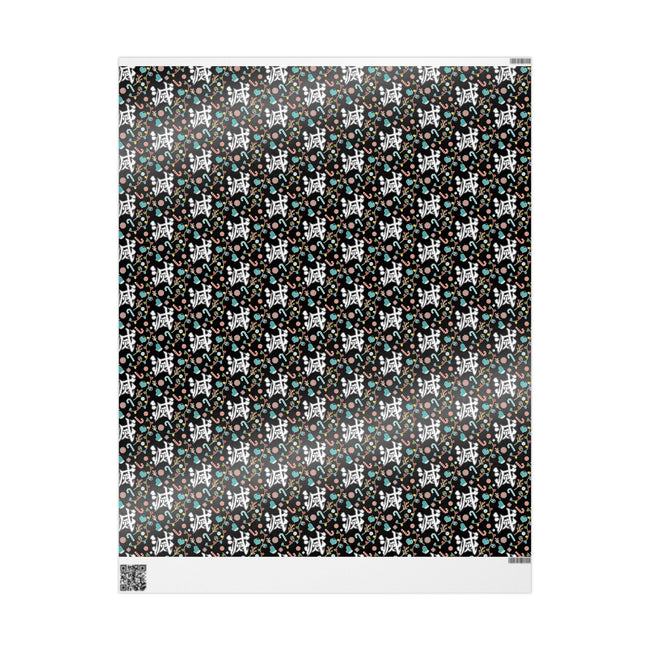 PT29102523 Holiday Gift Wrap with Christmas Design Slayer Corps