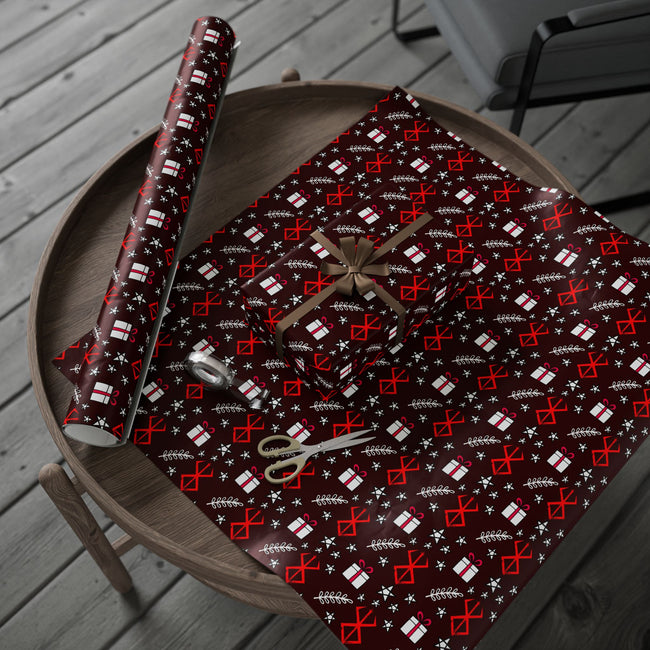 PT29102531 Holiday Gift Wrap with Christmas Design Brand of Sacrifice