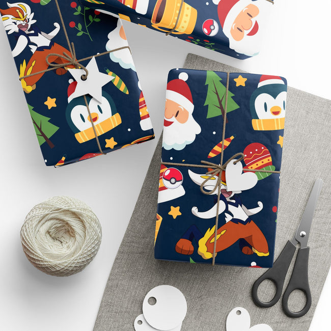 PT300925026 Holiday Gift Wrap with Christmas Design