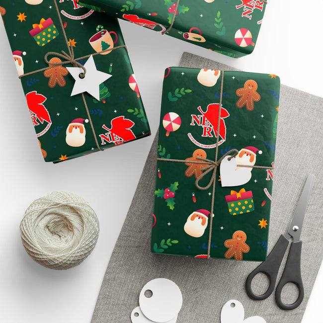 PT29102542 Holiday Gift Wrap with Christmas Design NERV