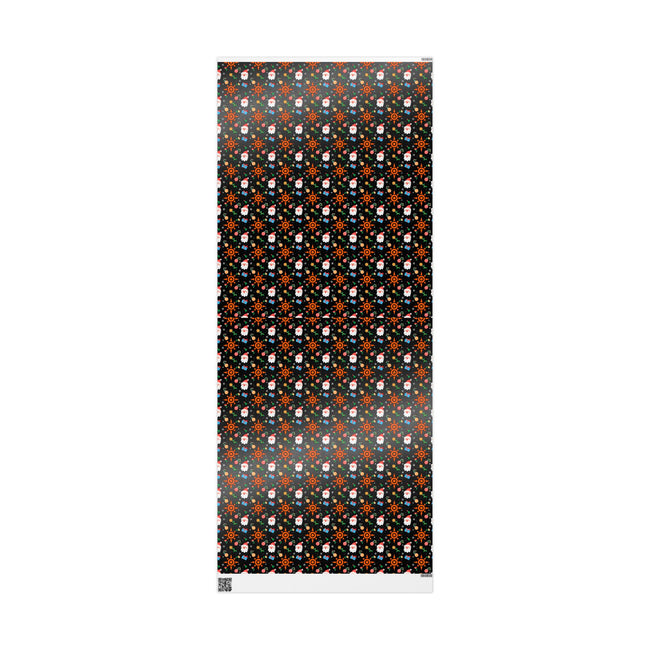 PT29102558 Holiday Gift Wrap with Christmas Design Crest of Courage
