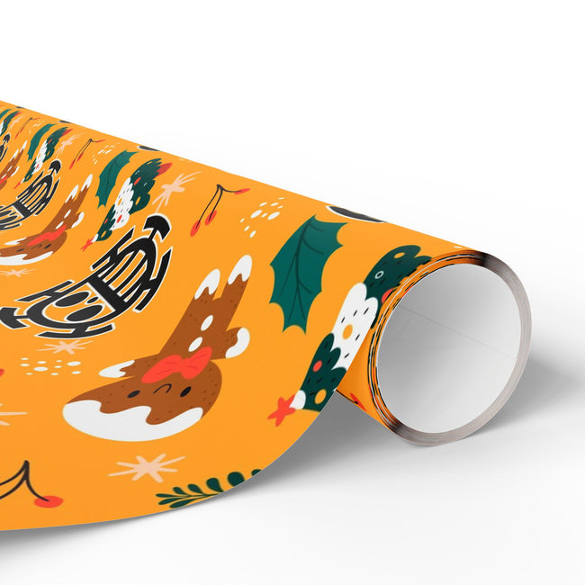 PT29102509 Holiday Gift Wrap with Christmas Design Heart Pirate