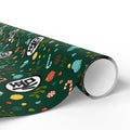 PT29102519 Holiday Gift Wrap with Christmas Design DBZ Kanji Symbol