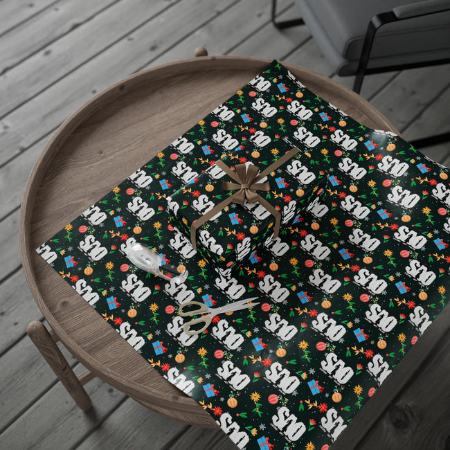 PT29102553 Holiday Gift Wrap with Christmas Design Crest – SAO