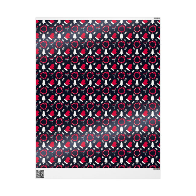 PT29102556 Holiday Gift Wrap with Christmas Design Meliodas Dragon Tattoo