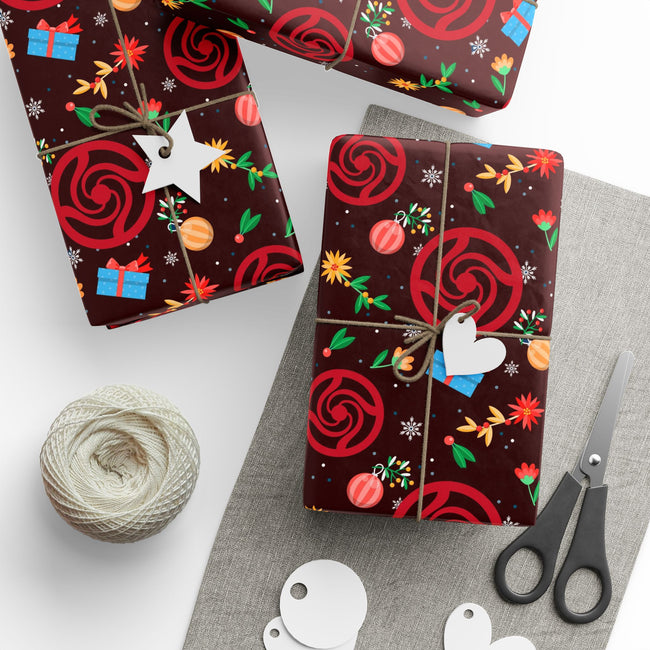 PT29102527 Holiday Gift Wrap with Christmas Design Tokyo Jujutsu High JJK
