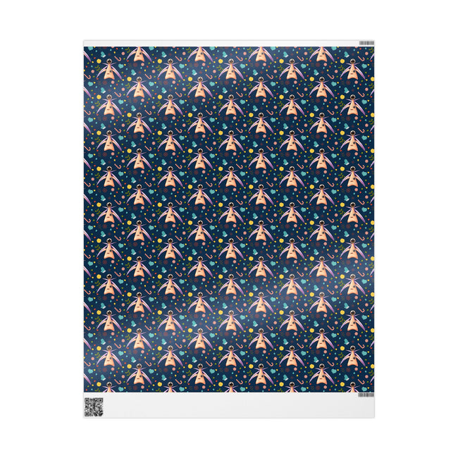 PT29102538 Holiday Gift Wrap with Christmas Design Parasite Mark (Migi) – Parasyte