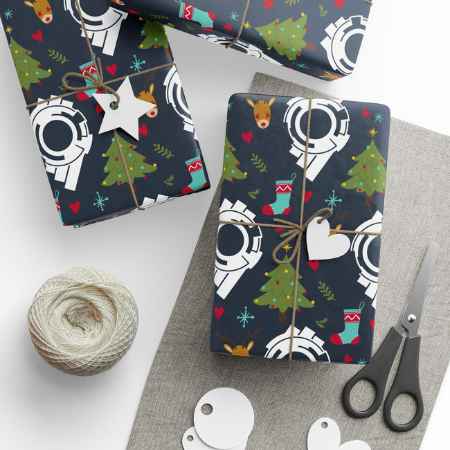 PT29102548 Holiday Gift Wrap with Christmas Design Ghost in the Shell