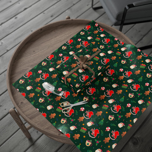PT29102542 Holiday Gift Wrap with Christmas Design NERV
