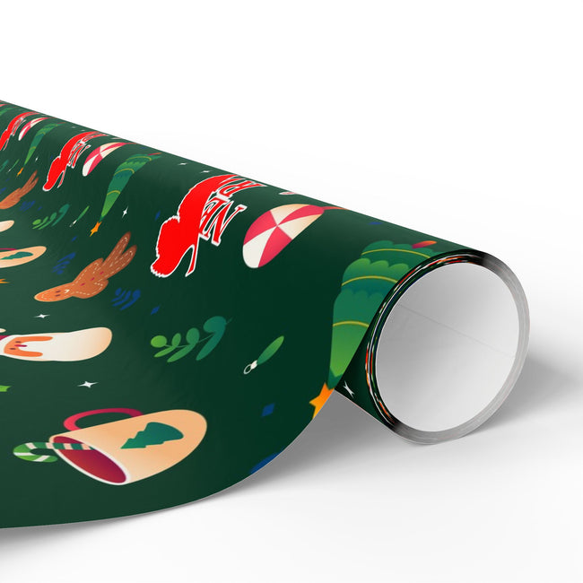 PT29102542 Holiday Gift Wrap with Christmas Design NERV
