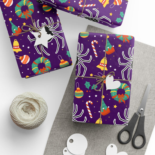 PT29102512 Holiday Gift Wrap with Christmas Design Phantom Troupe