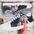 Addams Family Uncle Fester Skate Shoes Custom 3 - PerfectIvy