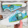 Adventure Time Bmo Land of Ooo Skate Shoes Custom 3 - PerfectIvy